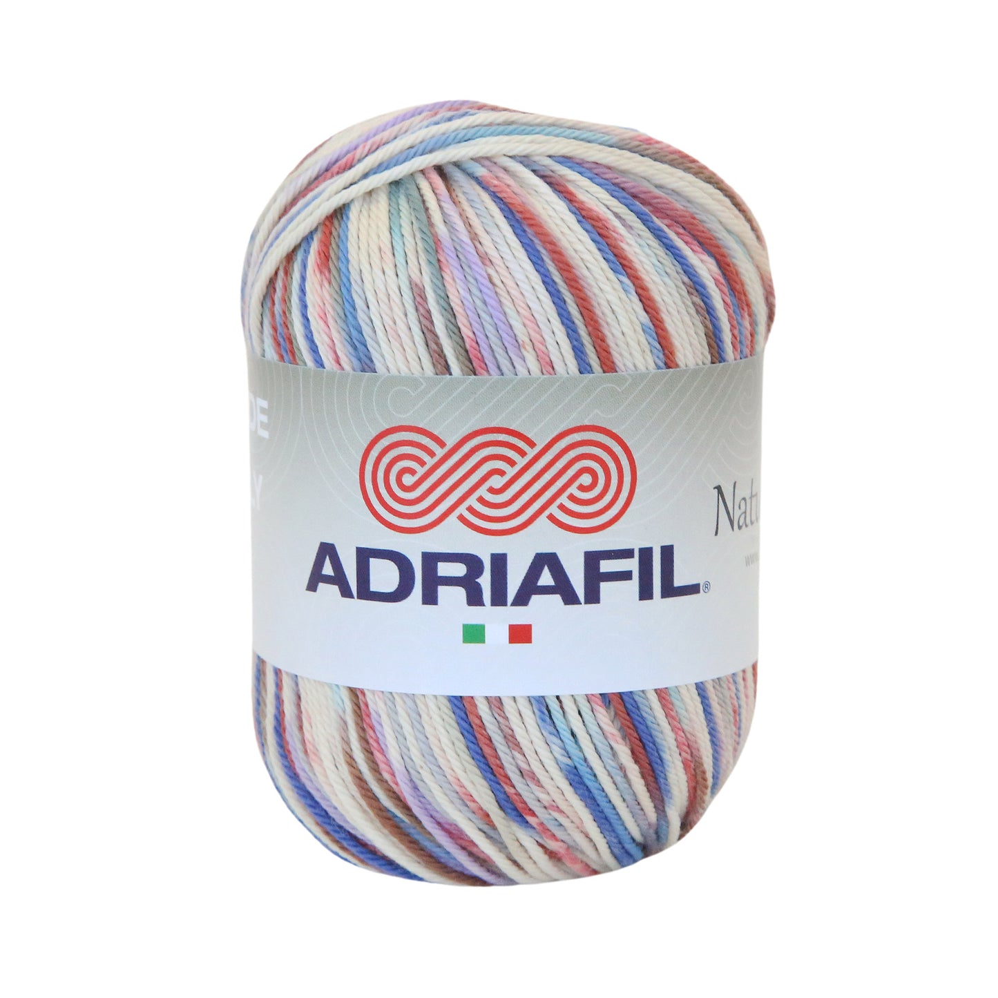 NATURAMA ADRIAFIL Filato 100%COTONE GOMITOLO DA 50 GR PER 125 METRI SI LAVORA CON FERRI/UNCINETTO 3,5/4,5