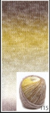 Marmolada Tropical Lane gomitolo di misto lana da 50 gr
