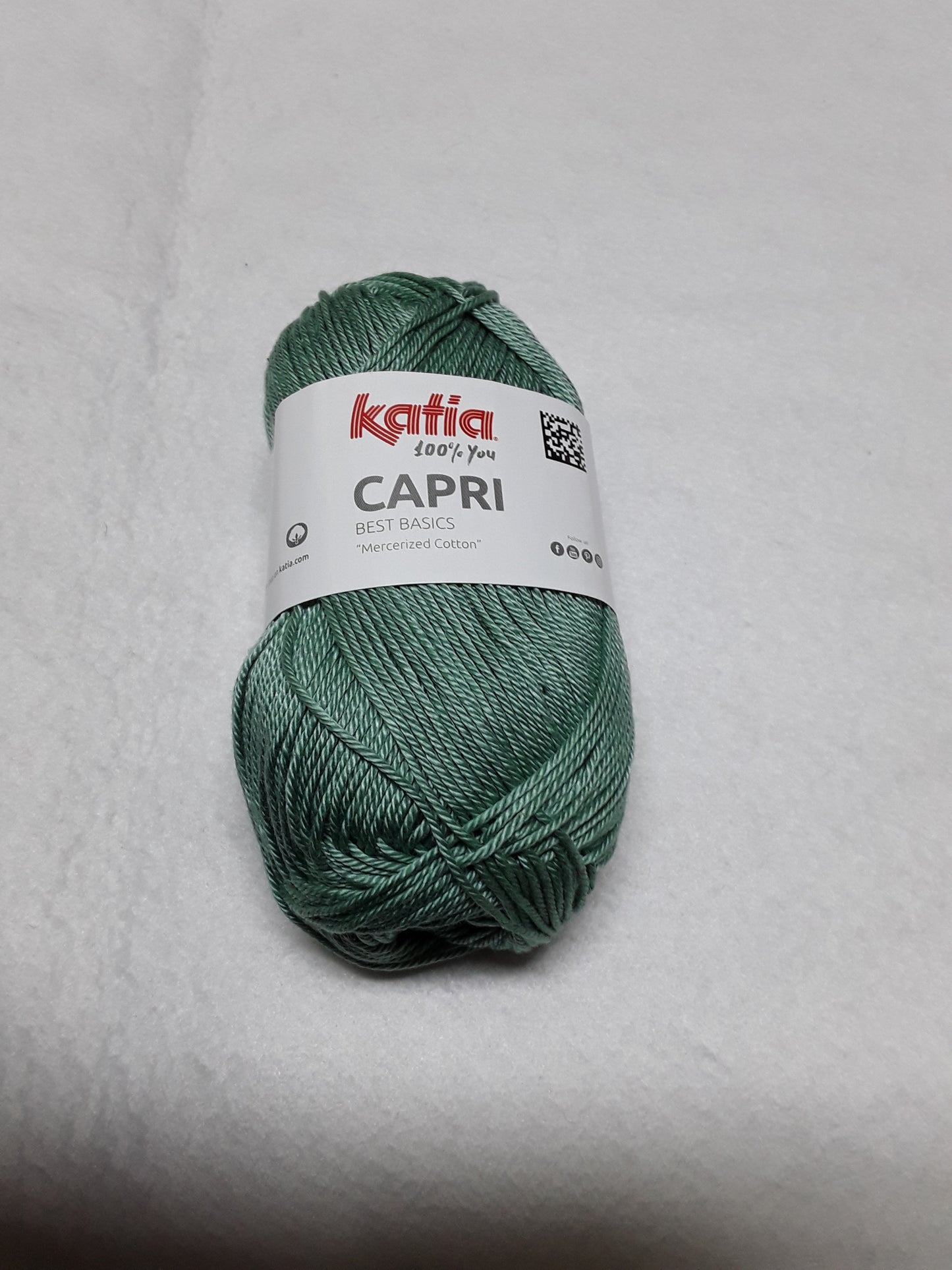 COTONE CAPRI KATIA 100% COTONE MERCERIZZATO DA 50 GR PER 125 METRI