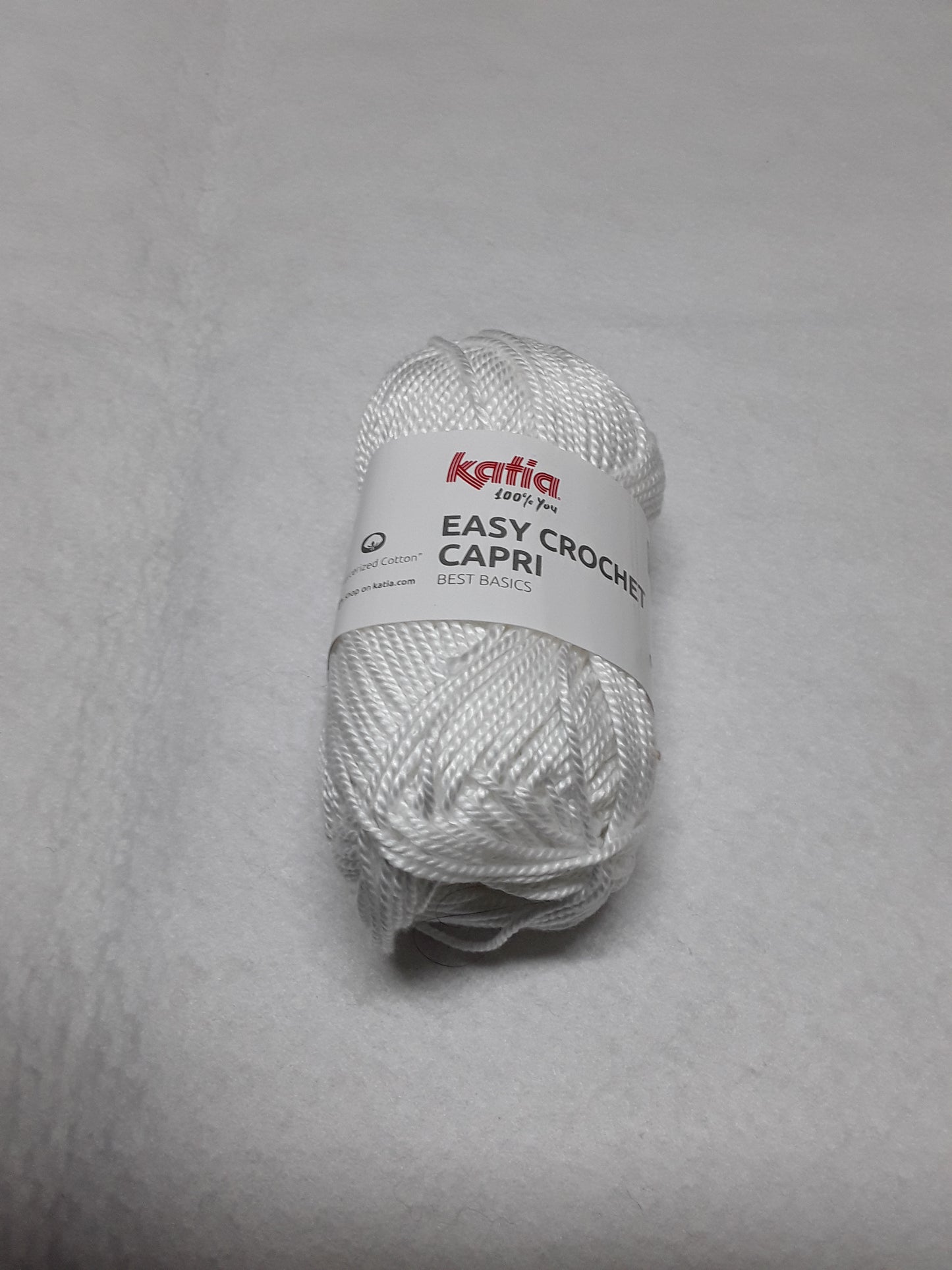 EASY CROCHET CAPRI KATIA 50 GR METRI 85 SI LAVORA CON UNCINETTO 4,5/5 E FERRI 4 /4,5