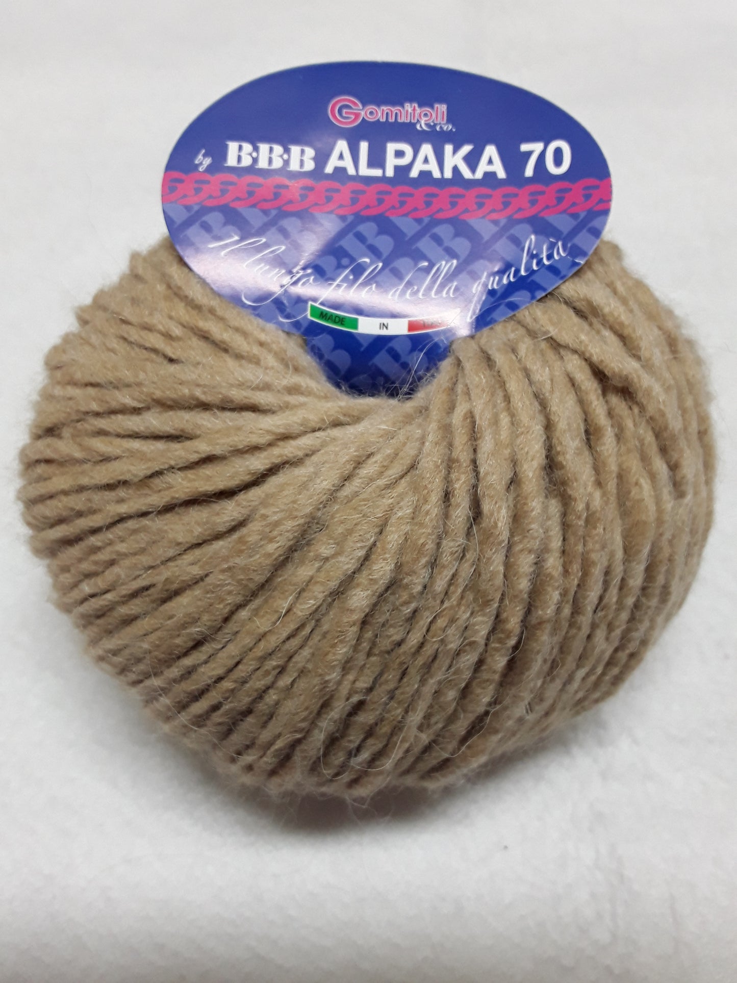 ALPAKA 70 BBB GOMITOLI DA 50 GR PER 80 METRI 70%ALPACA 20% LANA 10%ACRILICO