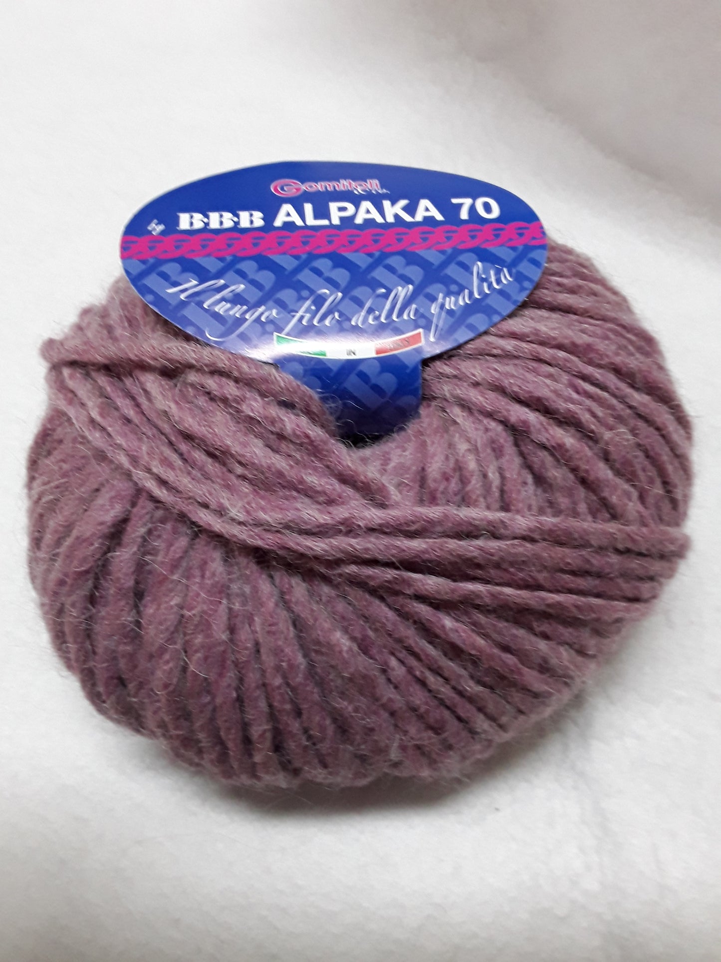ALPAKA 70 BBB GOMITOLI DA 50 GR PER 80 METRI 70%ALPACA 20% LANA 10%ACRILICO