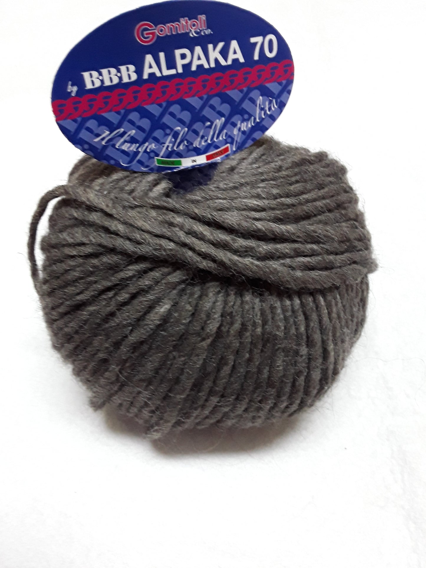 ALPAKA 70 BBB GOMITOLI DA 50 GR PER 80 METRI 70%ALPACA 20% LANA 10%ACRILICO