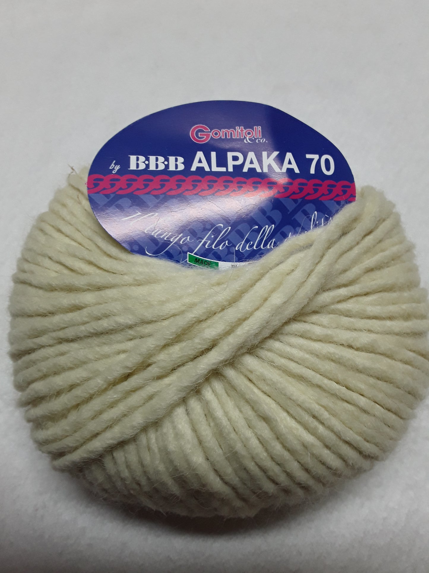 ALPAKA 70 BBB GOMITOLI DA 50 GR PER 80 METRI 70%ALPACA 20% LANA 10%ACRILICO