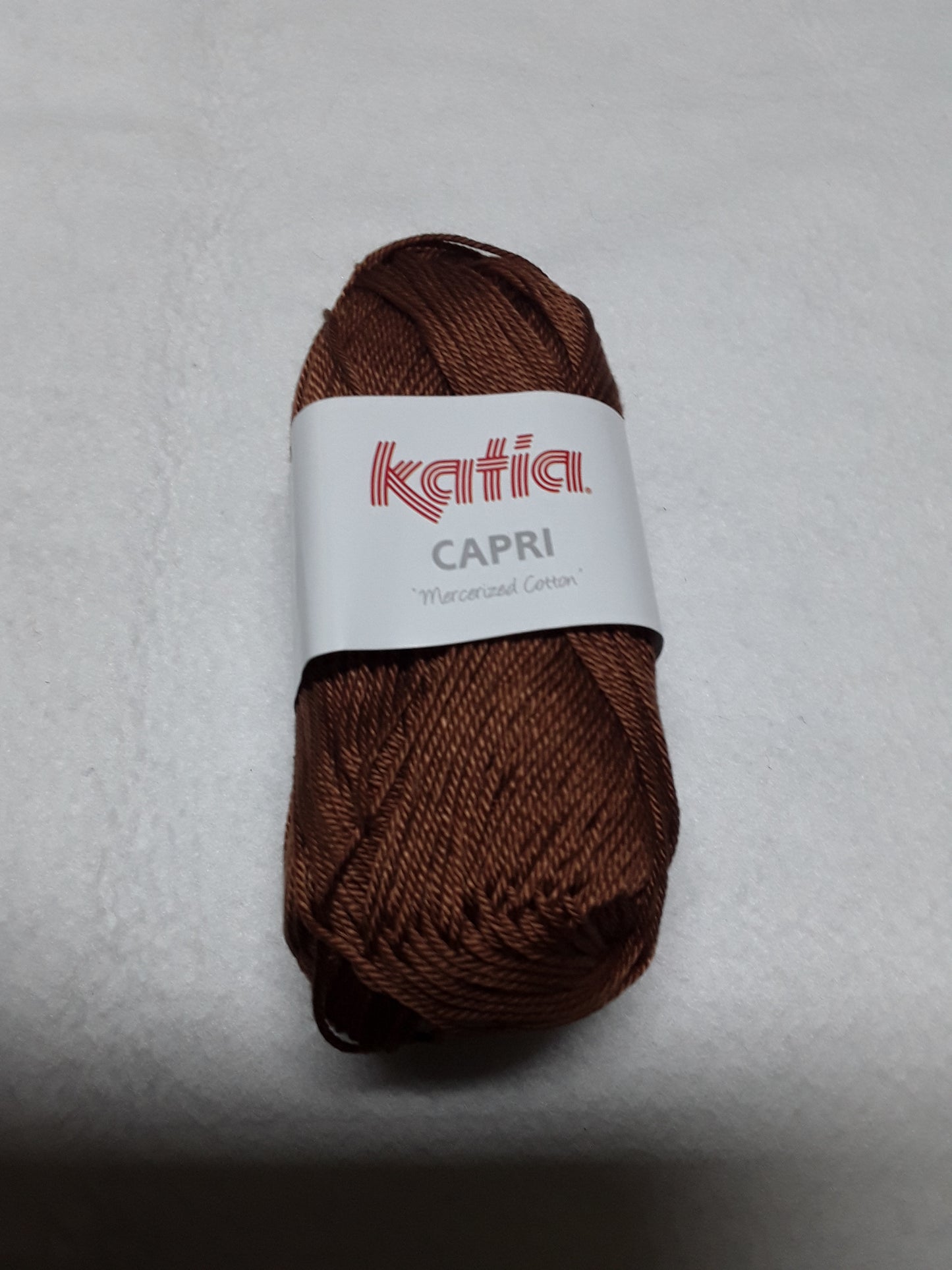 COTONE CAPRI KATIA 100% COTONE MERCERIZZATO DA 50 GR PER 125 METRI