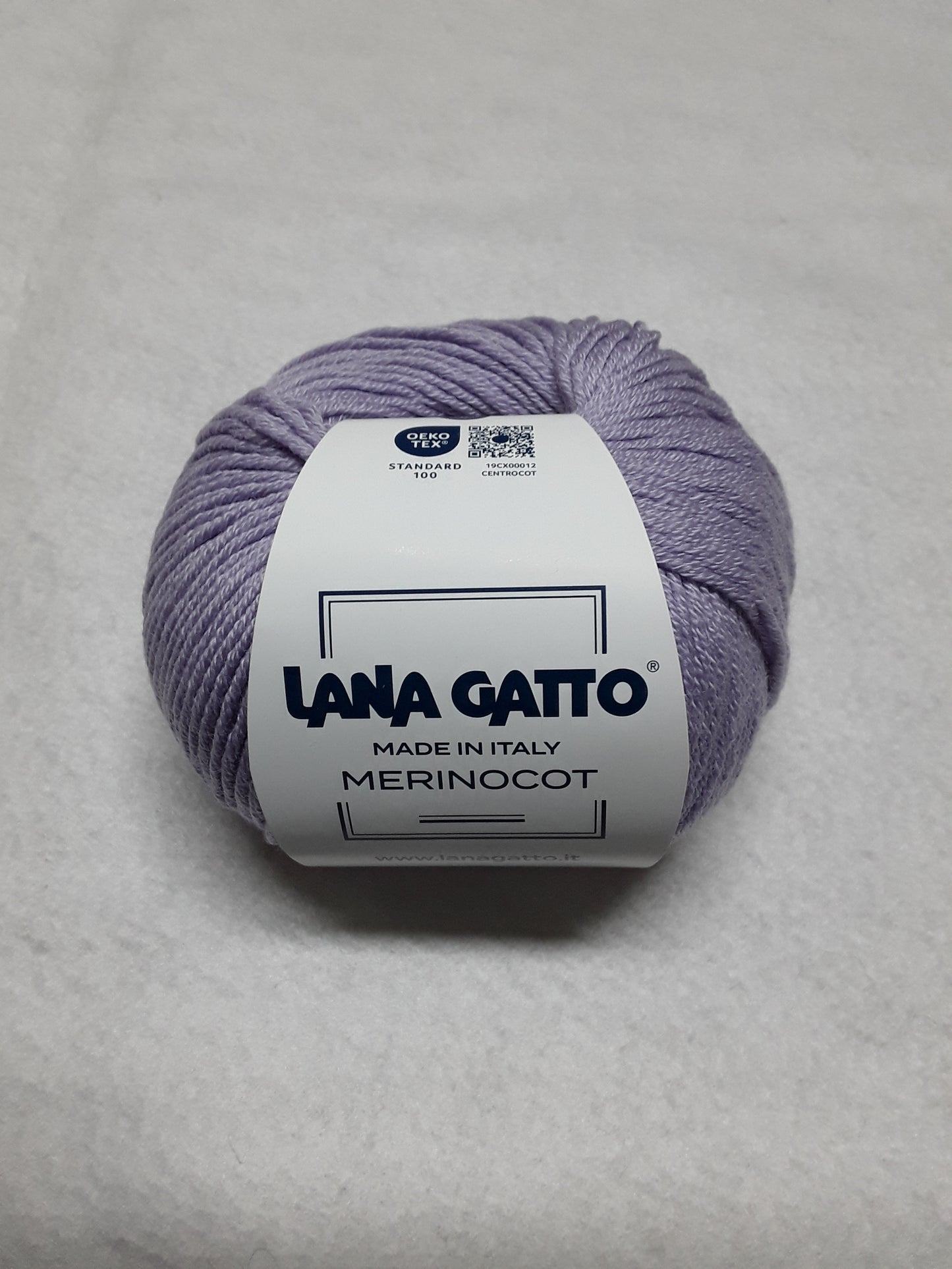 MERINOCOT LANA GATTO 53% LANA MERINO EXTRAFINE, 47% COTONE GR 50 METRI 125