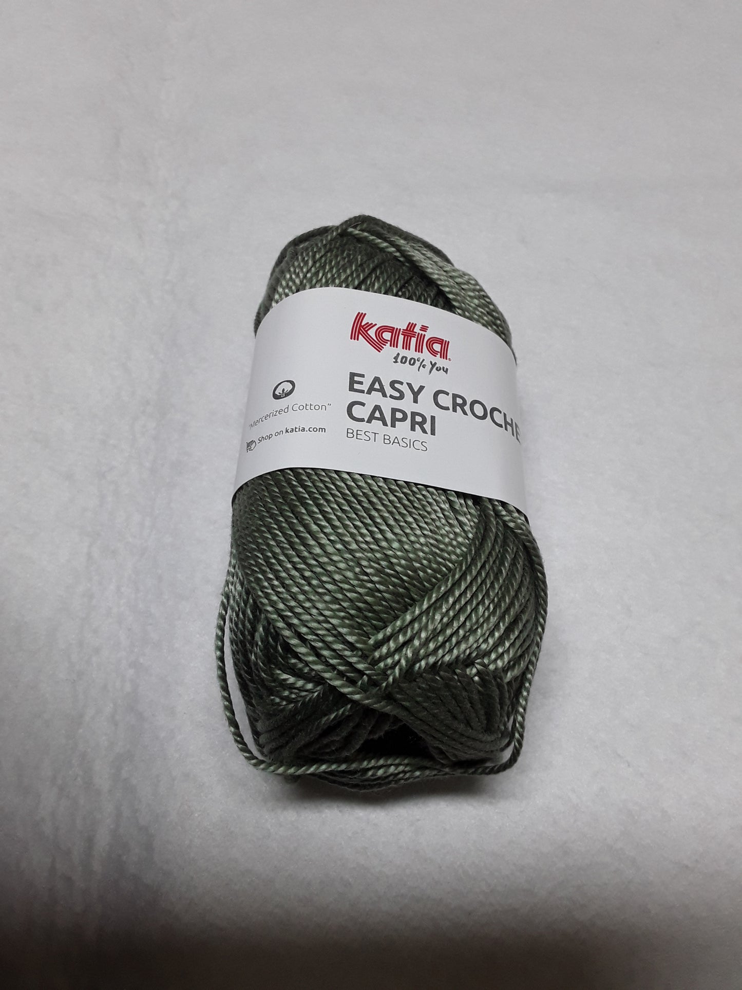 EASY CROCHET CAPRI KATIA 50 GR METRI 85 SI LAVORA CON UNCINETTO 4,5/5 E FERRI 4 /4,5