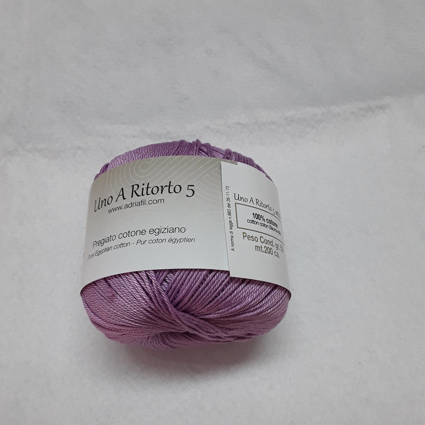 COTONE EGIZIANO UNO A 5