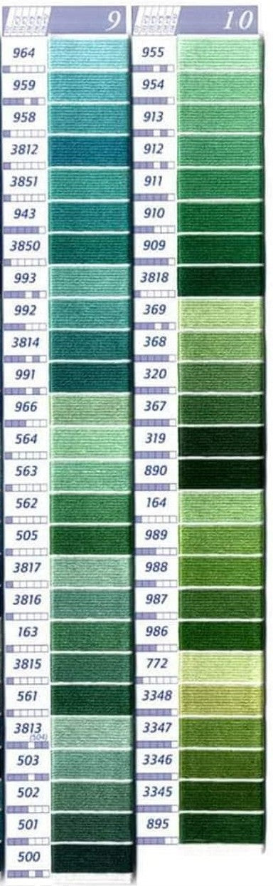 COTONE DA RICAMO DMC 9-10