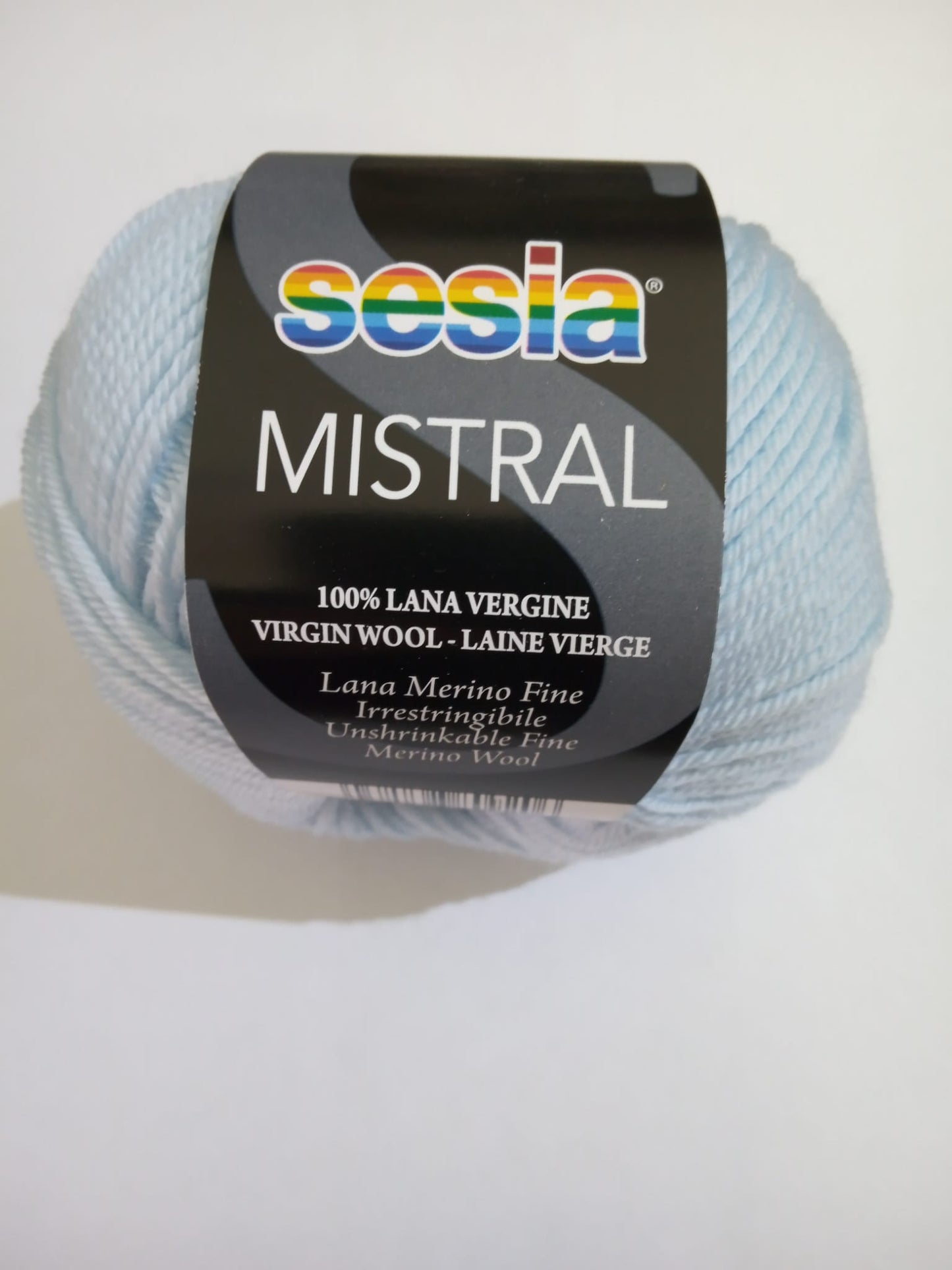 Mistral Sesia 100% LANA MERINO FINE IRRESTRINGIBILE