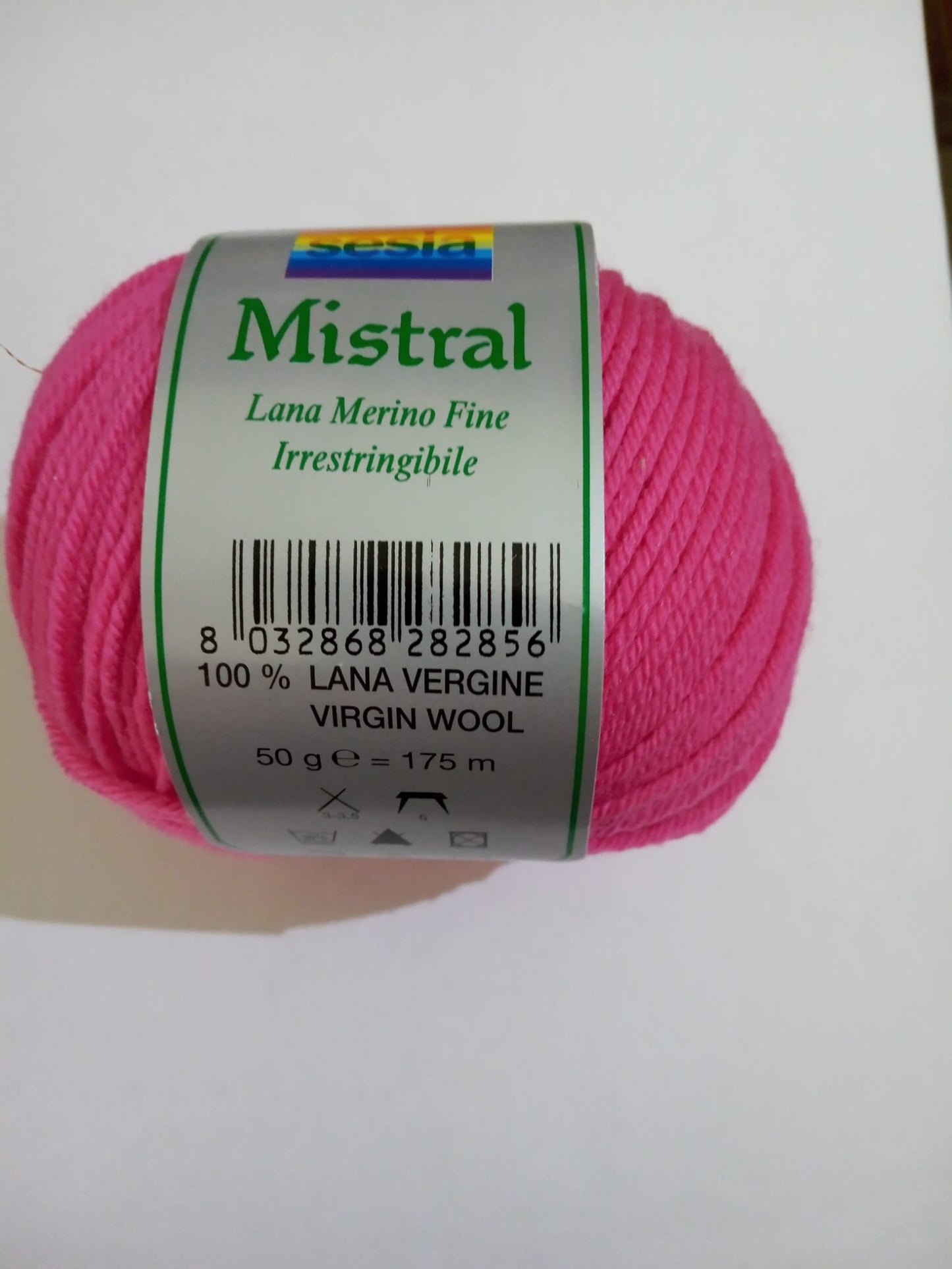 Mistral Sesia 100% LANA MERINO FINE IRRESTRINGIBILE