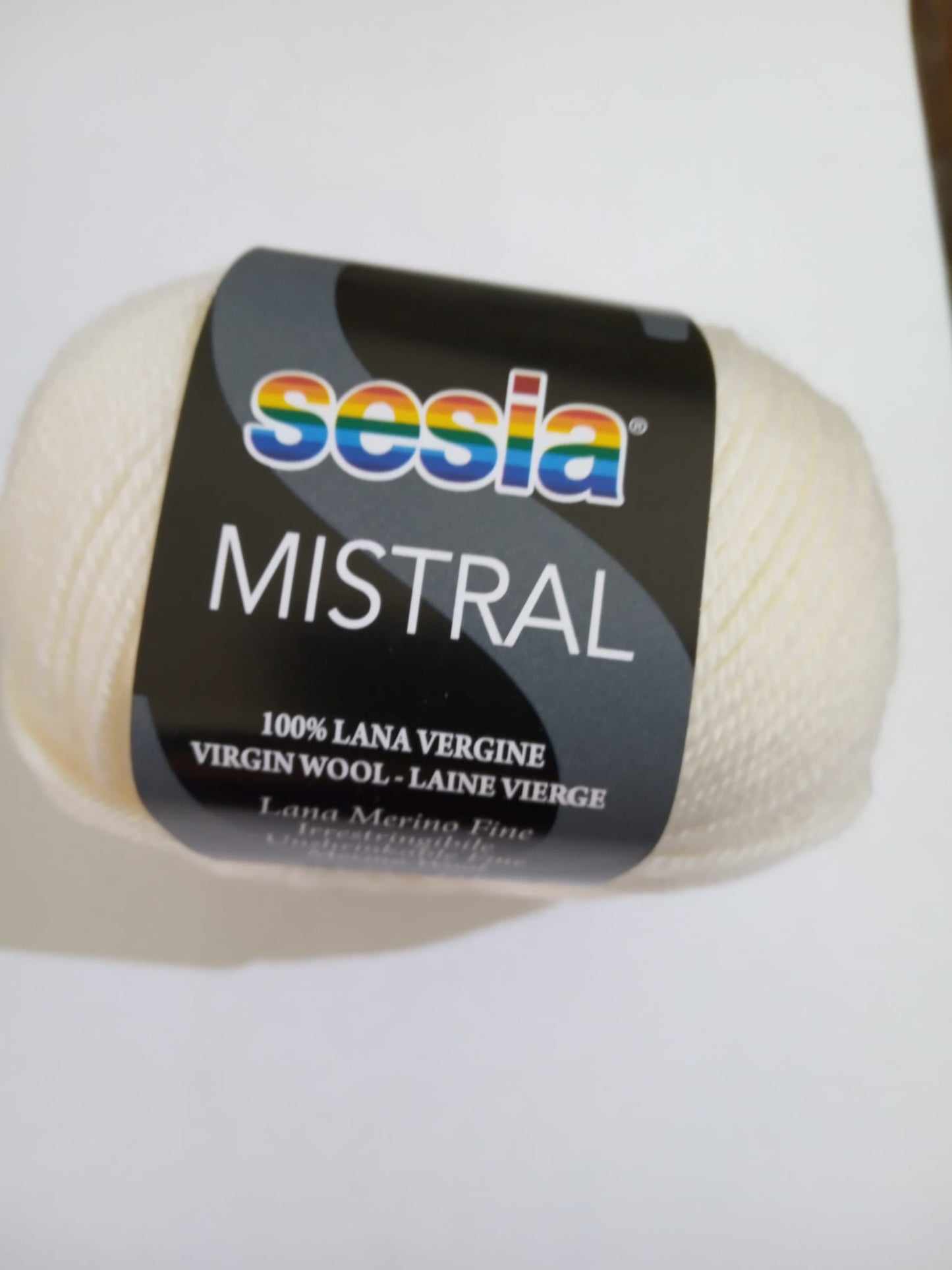 Mistral Sesia 100% LANA MERINO FINE IRRESTRINGIBILE