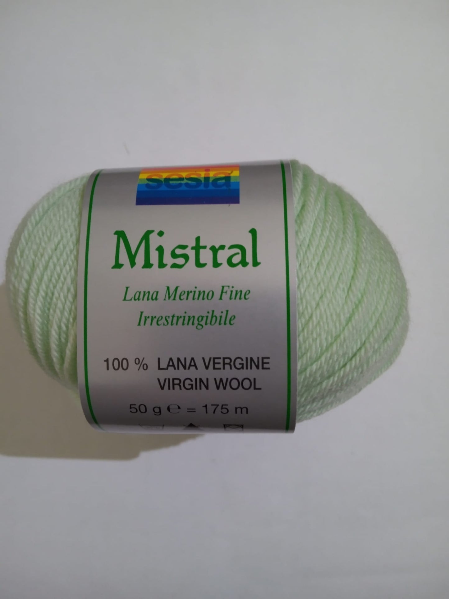 Mistral Sesia 100% LANA MERINO FINE IRRESTRINGIBILE
