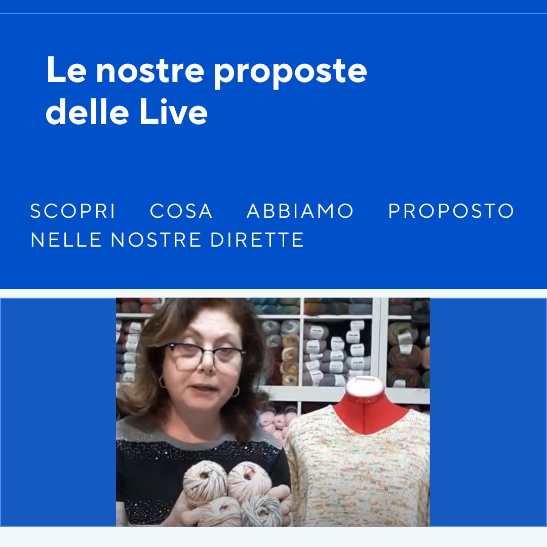 Le nostre proposte nelle LIVE sui social Promo della settimana del risparmio dal 15 al 18 ottobre