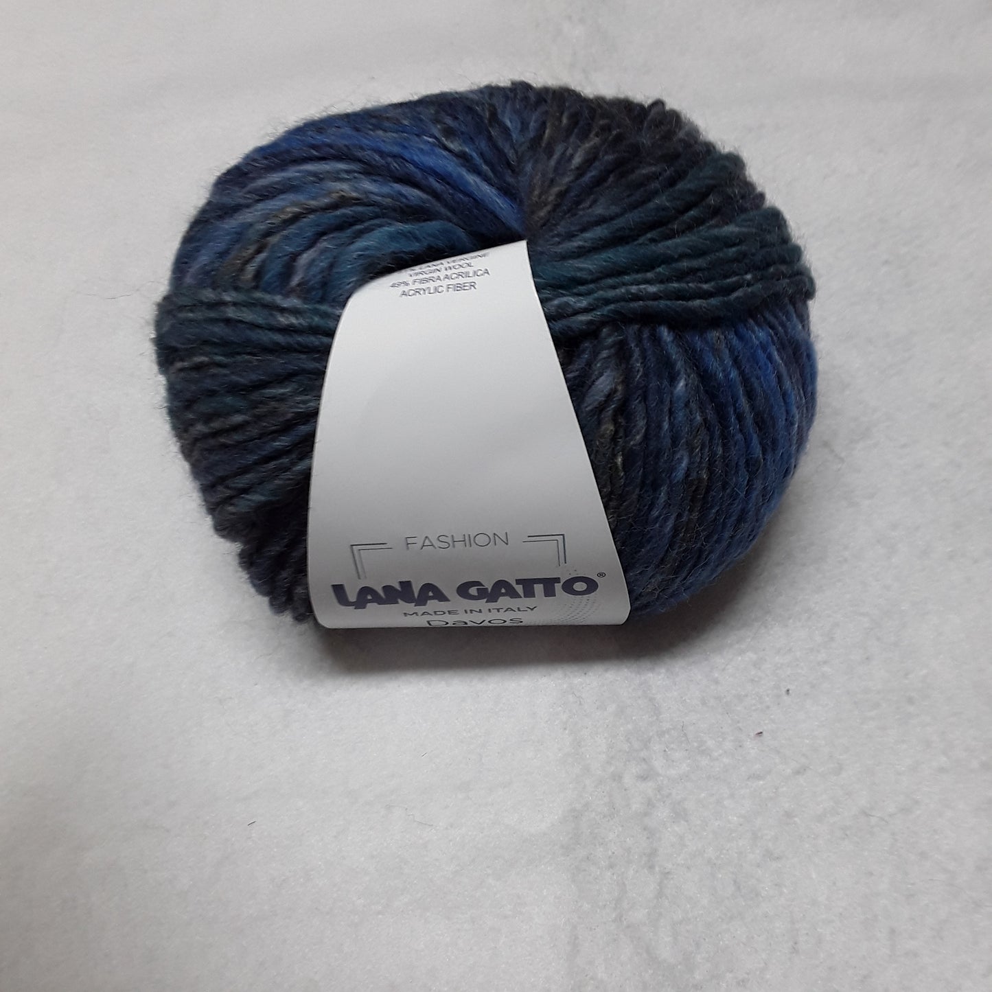 Gomitolo Misto Lana Davos, Marca Lana Gatto, 50 gr 90 mt, disponibile 4 colori