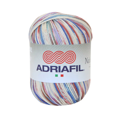 NATURAMA ADRIAFIL Filato 100%COTONE GOMITOLO DA 50 GR PER 125 METRI SI LAVORA CON FERRI/UNCINETTO 3,5/4,5