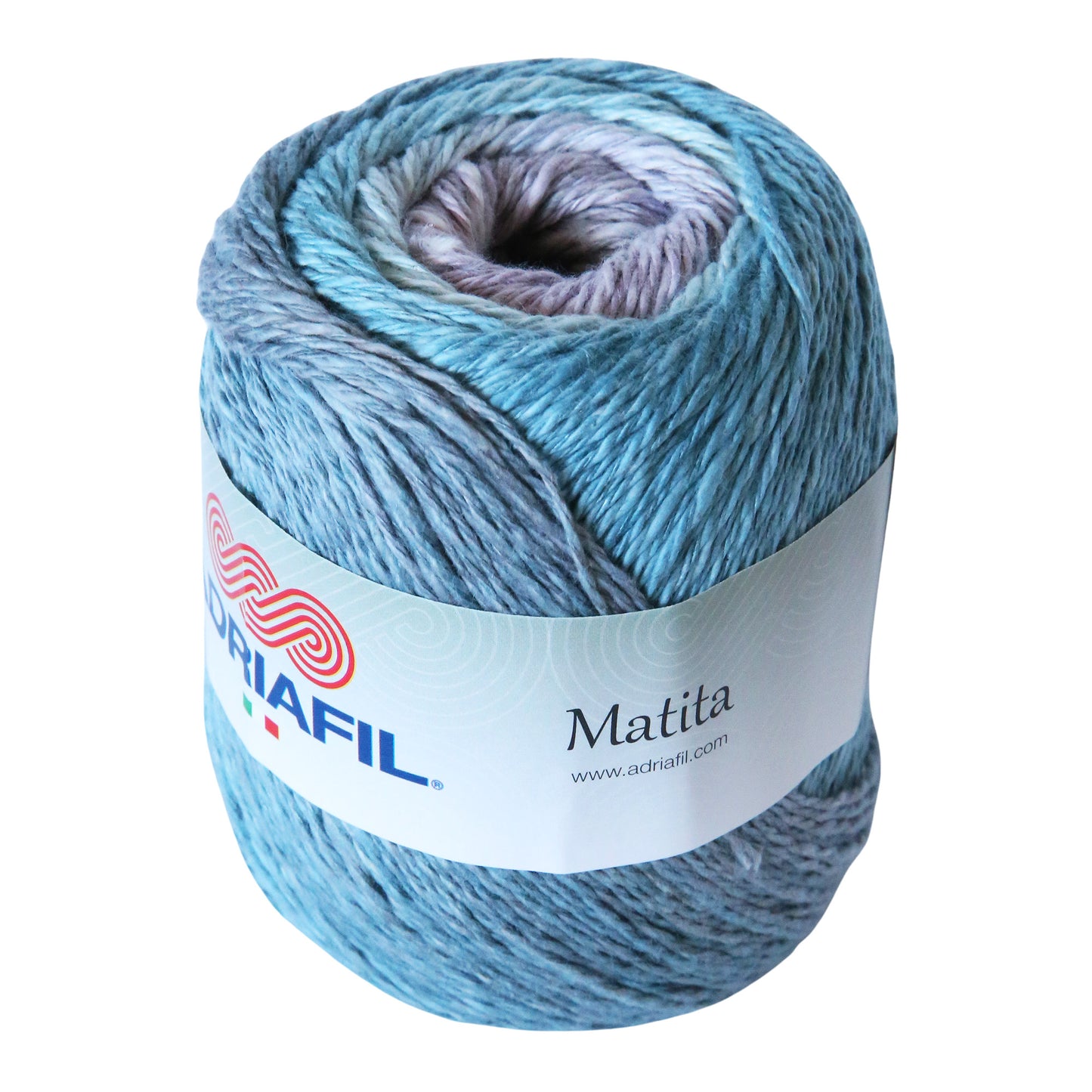 Promo Matita Adriafil Cotone e Canapa (100g) ,Gomitolo Sfumato 100% Naturale