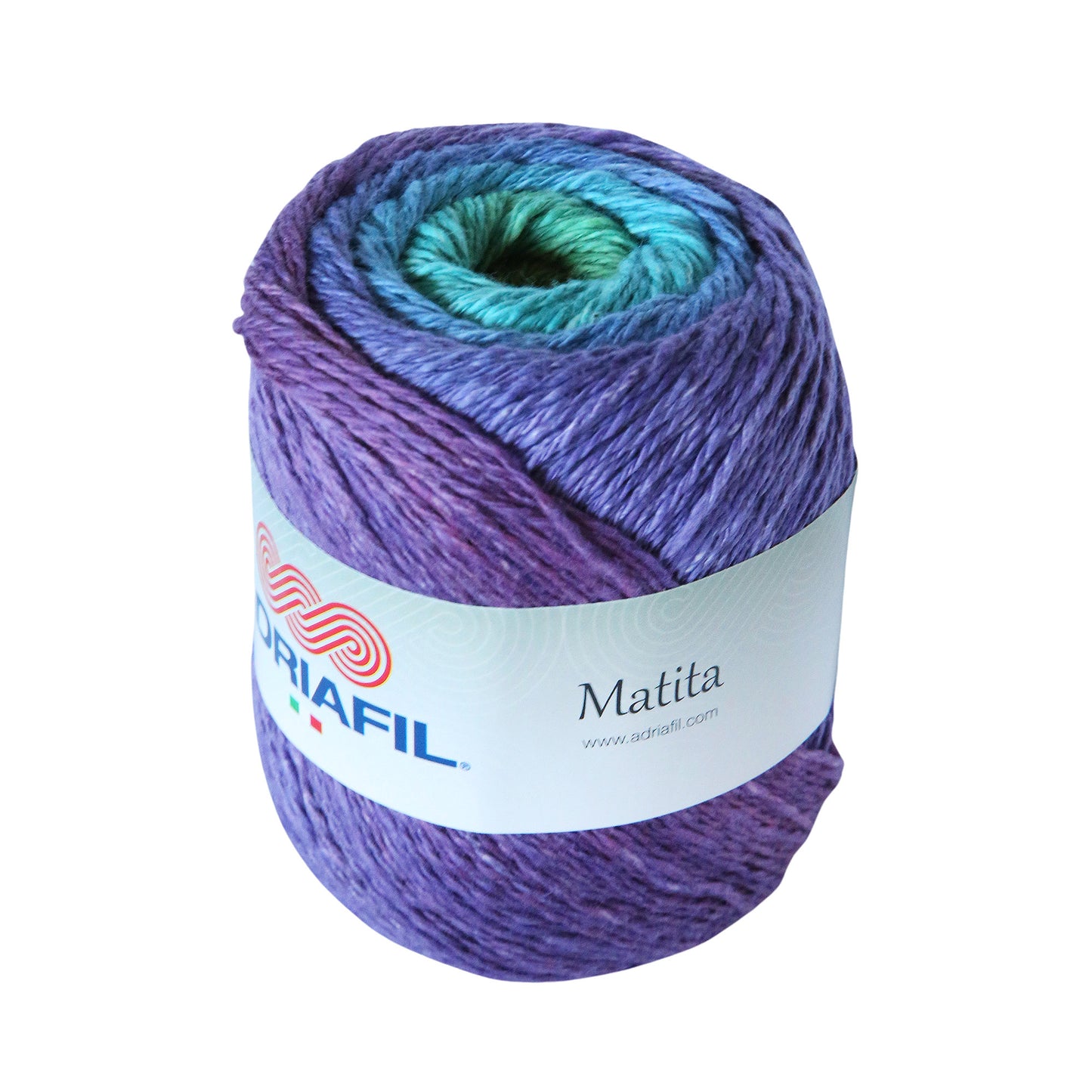Promo Matita Adriafil Cotone e Canapa (100g) ,Gomitolo Sfumato 100% Naturale