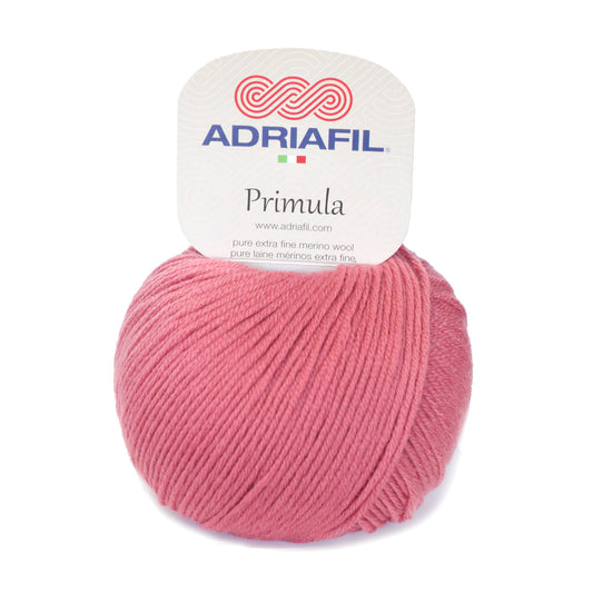 PRIMULA ADRIAFIL 50 GR METRI 150 100% lana (merino extra fine) Ferri: 4mm