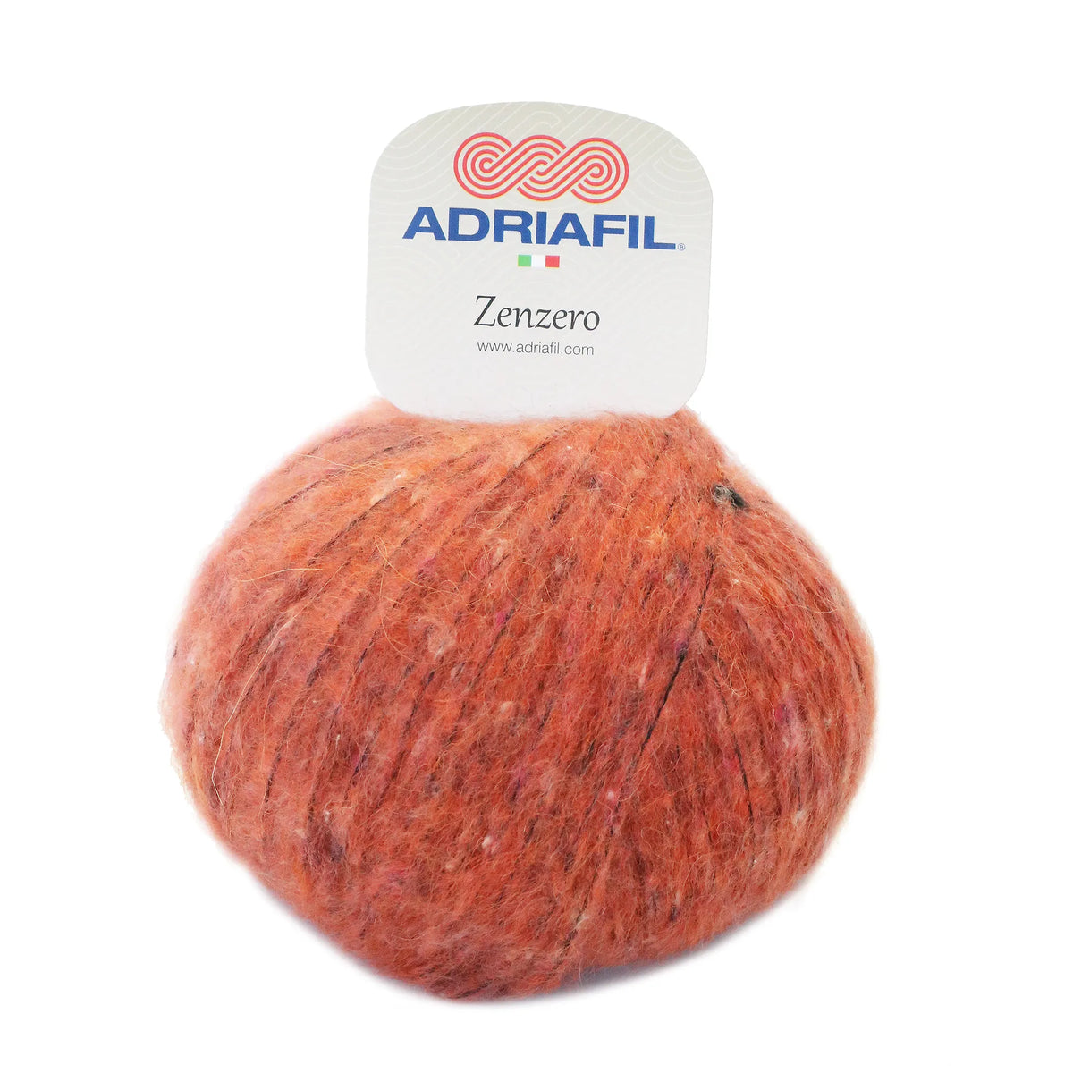 Filato Zenzero Adriafil – Effetto Tweed Moderno e Soffice