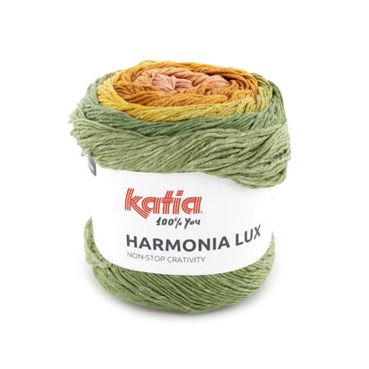 HARMONIA LUX KATIA GOMITOLO DA 150 GR PER 475 METRI FERRI/UNCINETTO 3,5/3