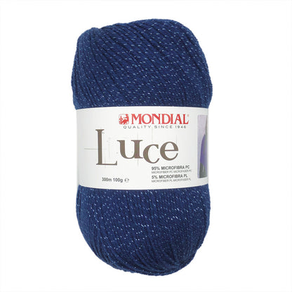 LUCE MONDIAL 100 GR PER 330 METRI 100% MICROFIBRA SI LAVORA CON IL 4,5