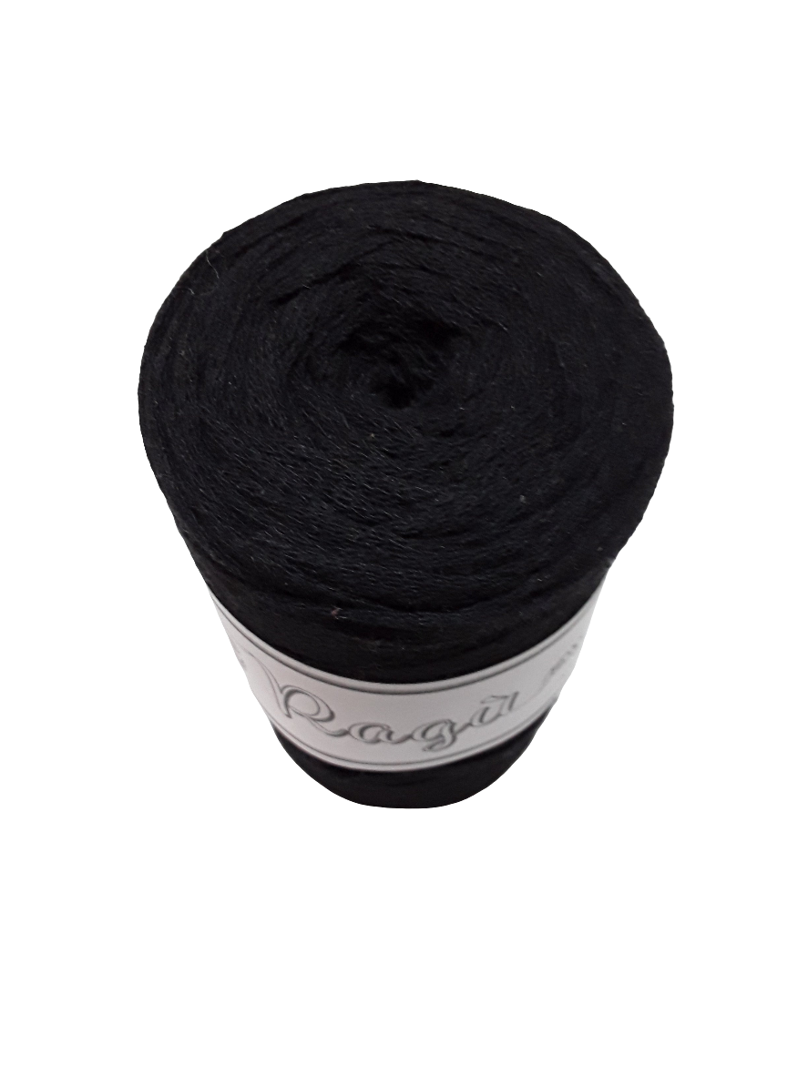FETTUCCIA PIATTA DA 8 MM. RAGU' PER BORSE UNCINETTO GR.250 E METRI 70 80%COTONE RICICLATO E 20% POLIESTERE