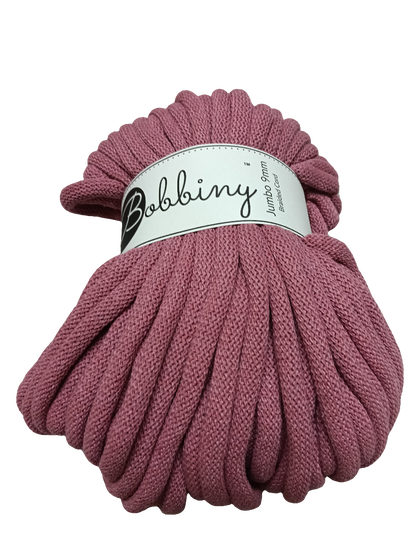 BOBBINY JUMBO FILATO IN CORDA DA 9 MM PER 30 METRI  PER BORSE, CESTE, TAPPETI,FASCIATOI E CULLE PER BAMBINI