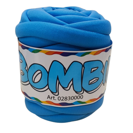 BOMBIX-MASHMELLOW GOMITOLONE DA 500 GR PER 20 METRI PER REALIZZARE UNA BORSA CON LE MANI