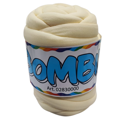 BOMBIX-MASHMELLOW GOMITOLONE DA 500 GR PER 20 METRI PER REALIZZARE UNA BORSA CON LE MANI