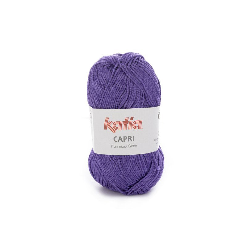 COTONE CAPRI KATIA 100% COTONE MERCERIZZATO DA 50 GR PER 125 METRI