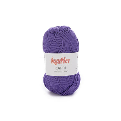 COTONE CAPRI KATIA 100% COTONE MERCERIZZATO DA 50 GR PER 125 METRI