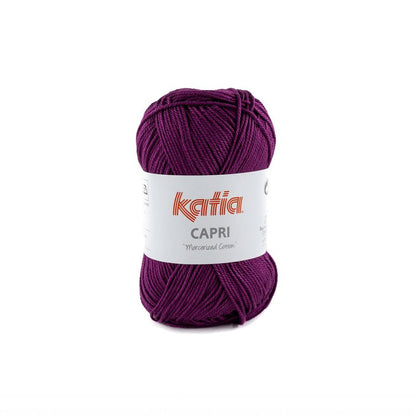 COTONE CAPRI KATIA 100% COTONE MERCERIZZATO DA 50 GR PER 125 METRI