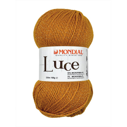 LUCE MONDIAL 100 GR PER 330 METRI 100% MICROFIBRA SI LAVORA CON IL 4,5