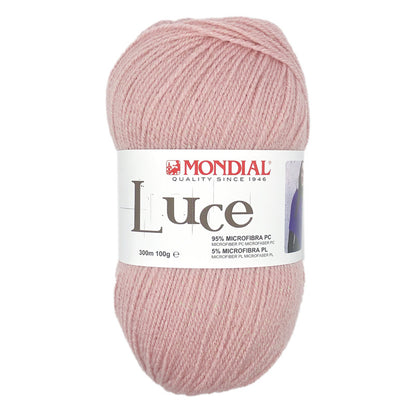 LUCE MONDIAL 100 GR PER 330 METRI 100% MICROFIBRA SI LAVORA CON IL 4,5