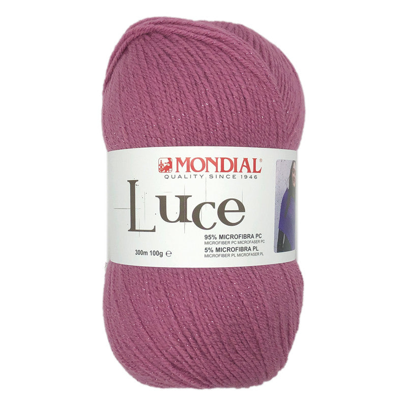 LUCE MONDIAL 100 GR PER 330 METRI 100% MICROFIBRA SI LAVORA CON IL 4,5