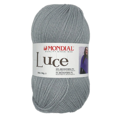 LUCE MONDIAL 100 GR PER 330 METRI 100% MICROFIBRA SI LAVORA CON IL 4,5
