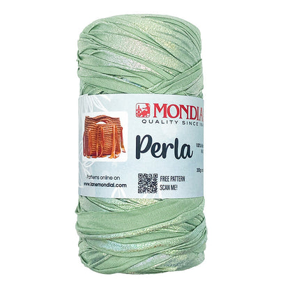 FETTUCCIA PERLA MONDIAL ROCCA DA 200 GR PER 80 METRI SI LAVORA CON  UNCINETTO 8/9