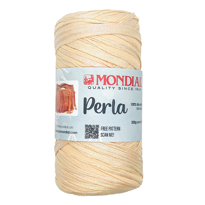 FETTUCCIA PERLA MONDIAL ROCCA DA 200 GR PER 80 METRI SI LAVORA CON  UNCINETTO 8/9