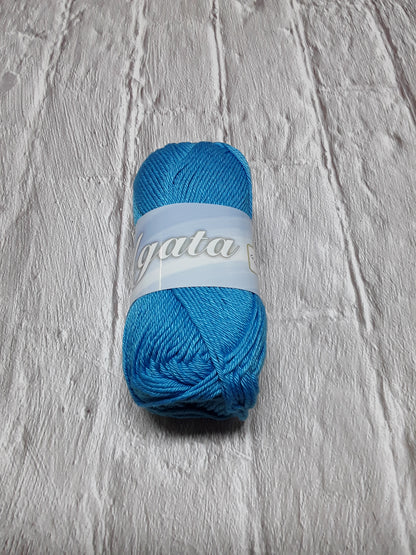 COTONE AGATA 50 GR PER 102 METRI COTONE GASATO MERCERIZZATO 100%