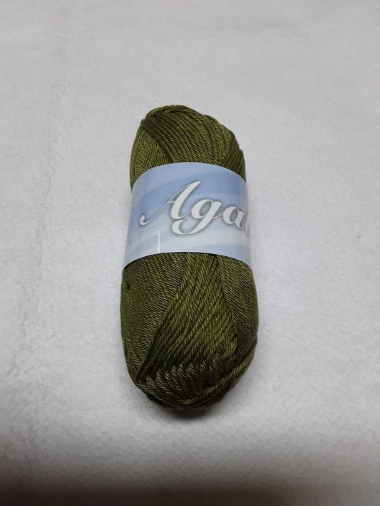 COTONE AGATA 50 GR PER 102 METRI COTONE GASATO MERCERIZZATO 100%