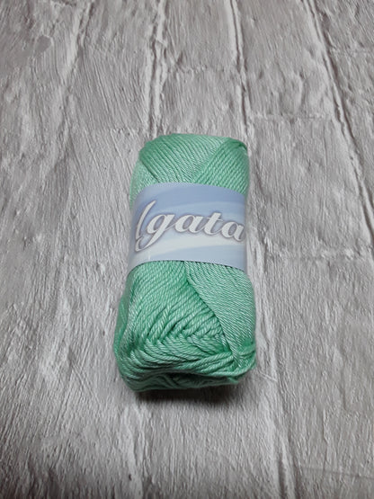 COTONE AGATA 50 GR PER 102 METRI COTONE GASATO MERCERIZZATO 100%