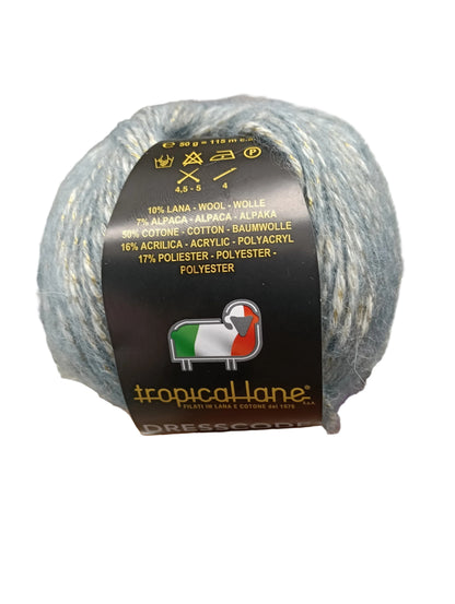 Dresscode Tropical Lane 50g | Lana, Mohair e Cotone Soffice e leggermente lame'