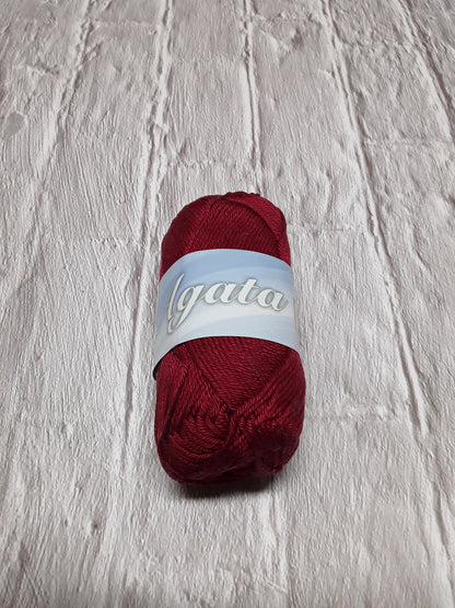 COTONE AGATA 50 GR PER 102 METRI COTONE GASATO MERCERIZZATO 100%