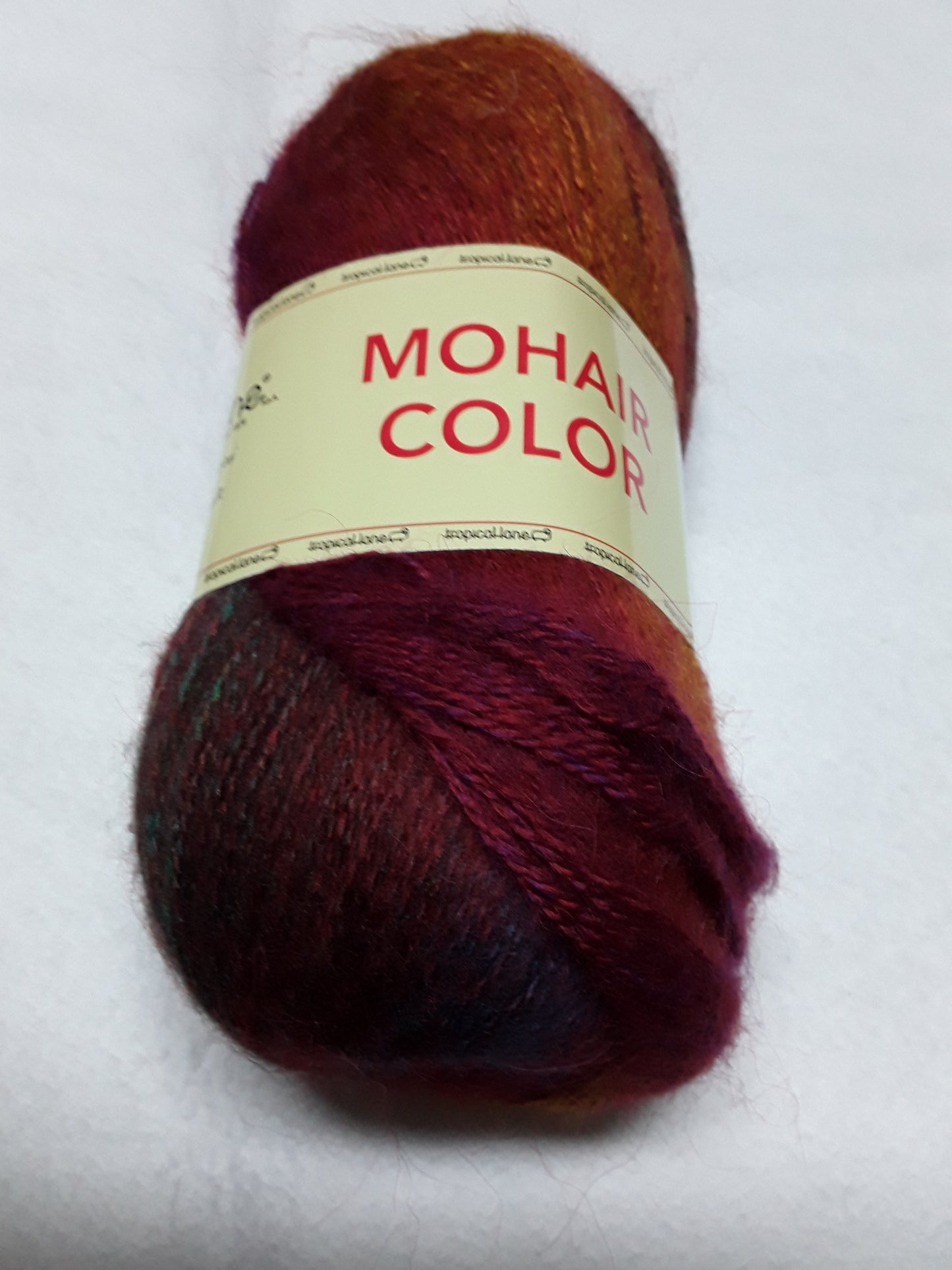 MOHAIR COLOR 7% Kid Mohair - 13% Lana Merinos - 80%  Microfibra Filato in Gomitolo da 100 gr Lunghezza: 500 m.