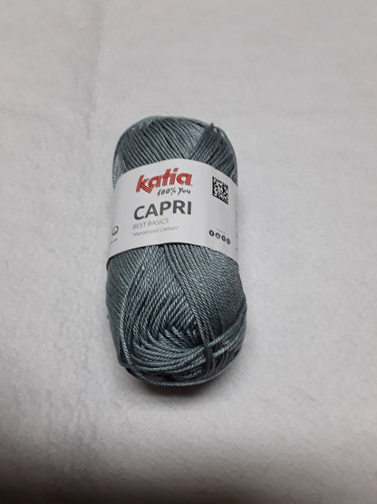 COTONE CAPRI KATIA 100% COTONE MERCERIZZATO DA 50 GR PER 125 METRI