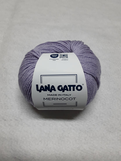 MERINOCOT  LANA GATTO 53% LANA MERINO EXTRAFINE, 47% COTONE GR 50 METRI 125