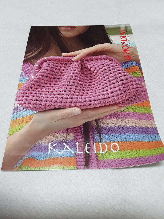 KALEIDO MONDIAL GOMITOLO DA 100 GR PER 70 METRI UNCINETTO 9/11 FERRI 8/10