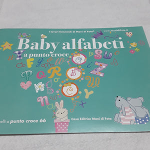 Baby Alfabeti a punto a croce n.66