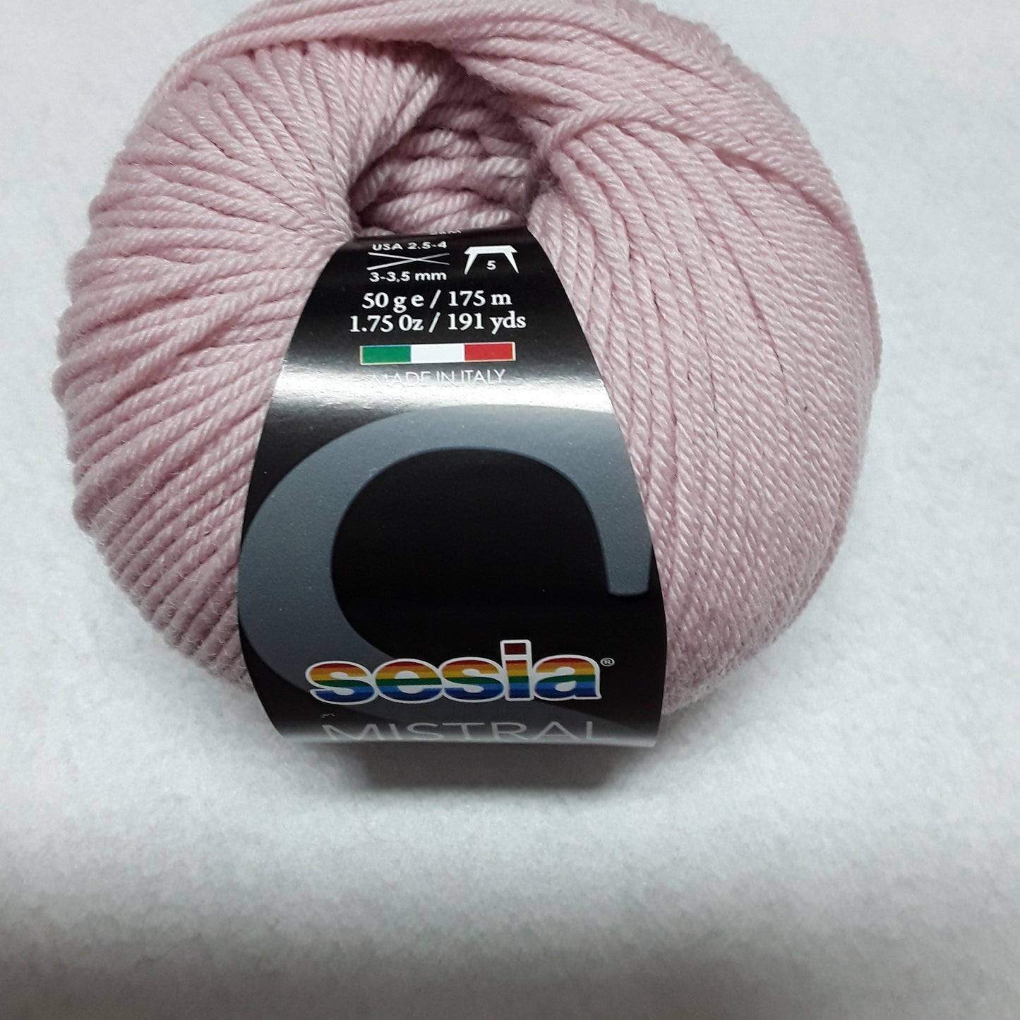 Mistral Sesia 100% LANA MERINO FINE IRRESTRINGIBILE